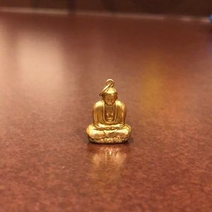 Gold Buddha pendant